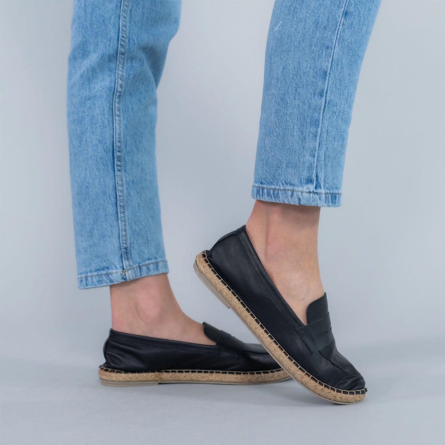 Alpargata Mujer Mara Negro-Hush Puppies Chile