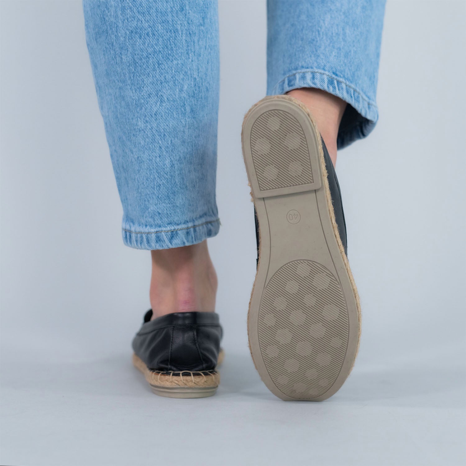 Alpargata Mujer Mara Negro-Hush Puppies Chile