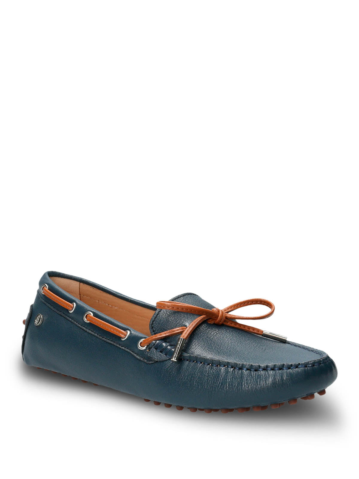 Mocasin Cuero Mujer Ribbon | Hush Puppies