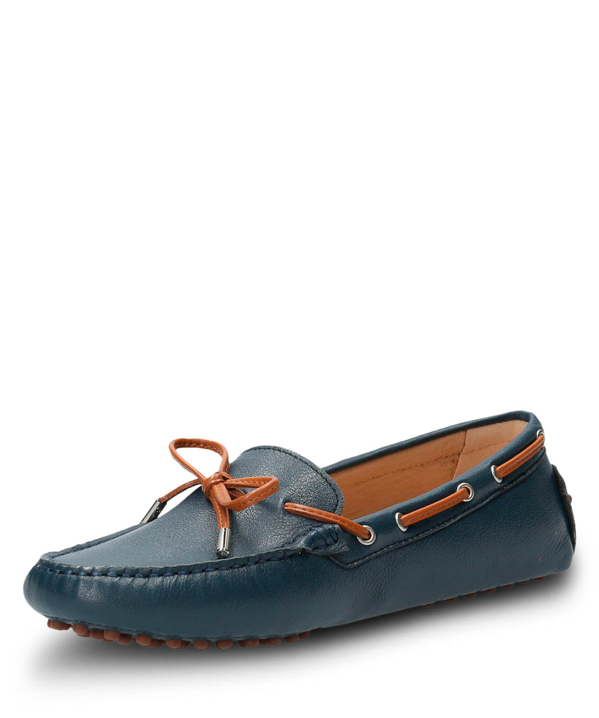 Mocasin Cuero Mujer Ribbon | Hush Puppies