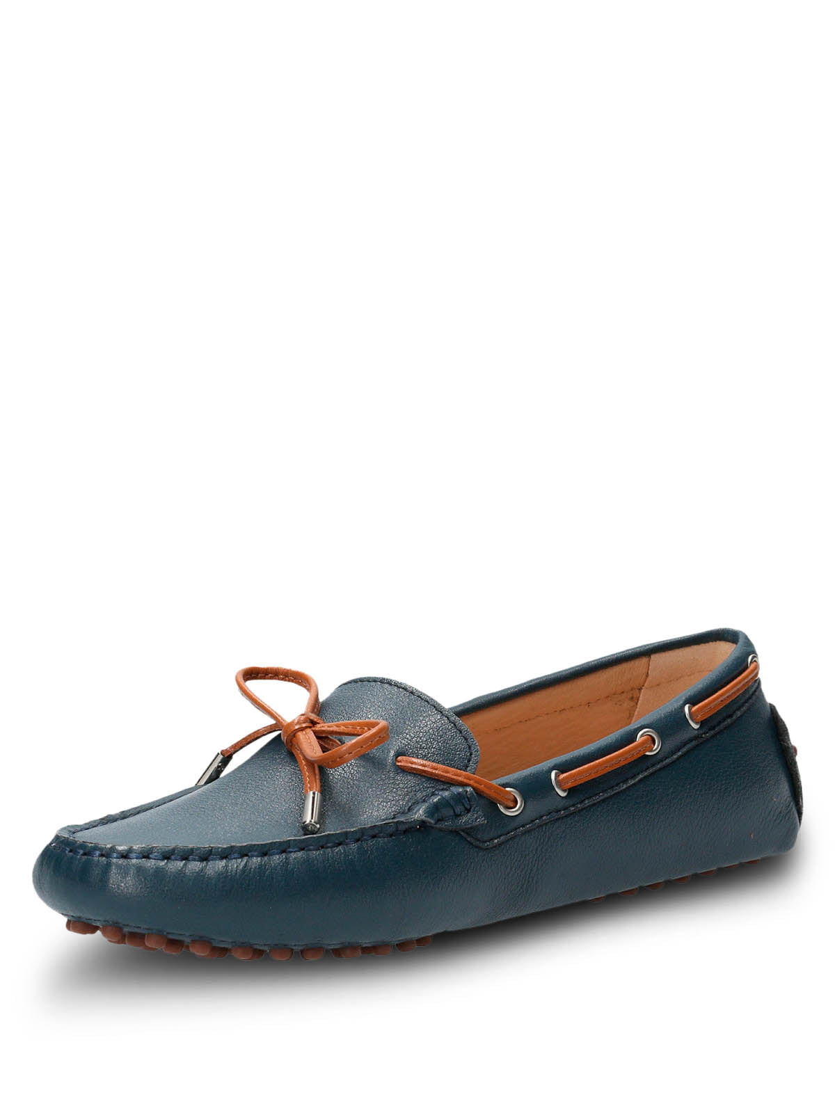 Mocasin Cuero Mujer Ribbon | Hush Puppies