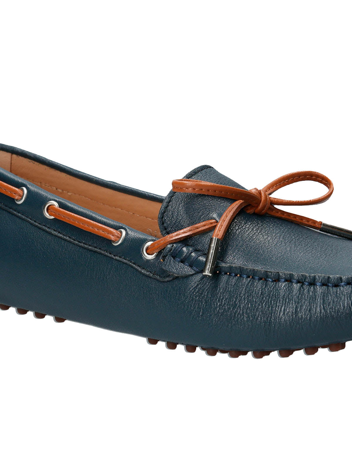 Mocasin Cuero Mujer Ribbon | Hush Puppies