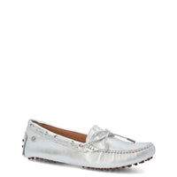Mocasin Cuero Mujer Ribbon Metalizado Hush Puppies | Hush Puppies