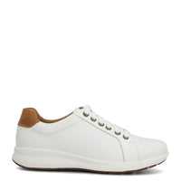 Zapatilla Cuero Mujer Spinal Laceup Blanca