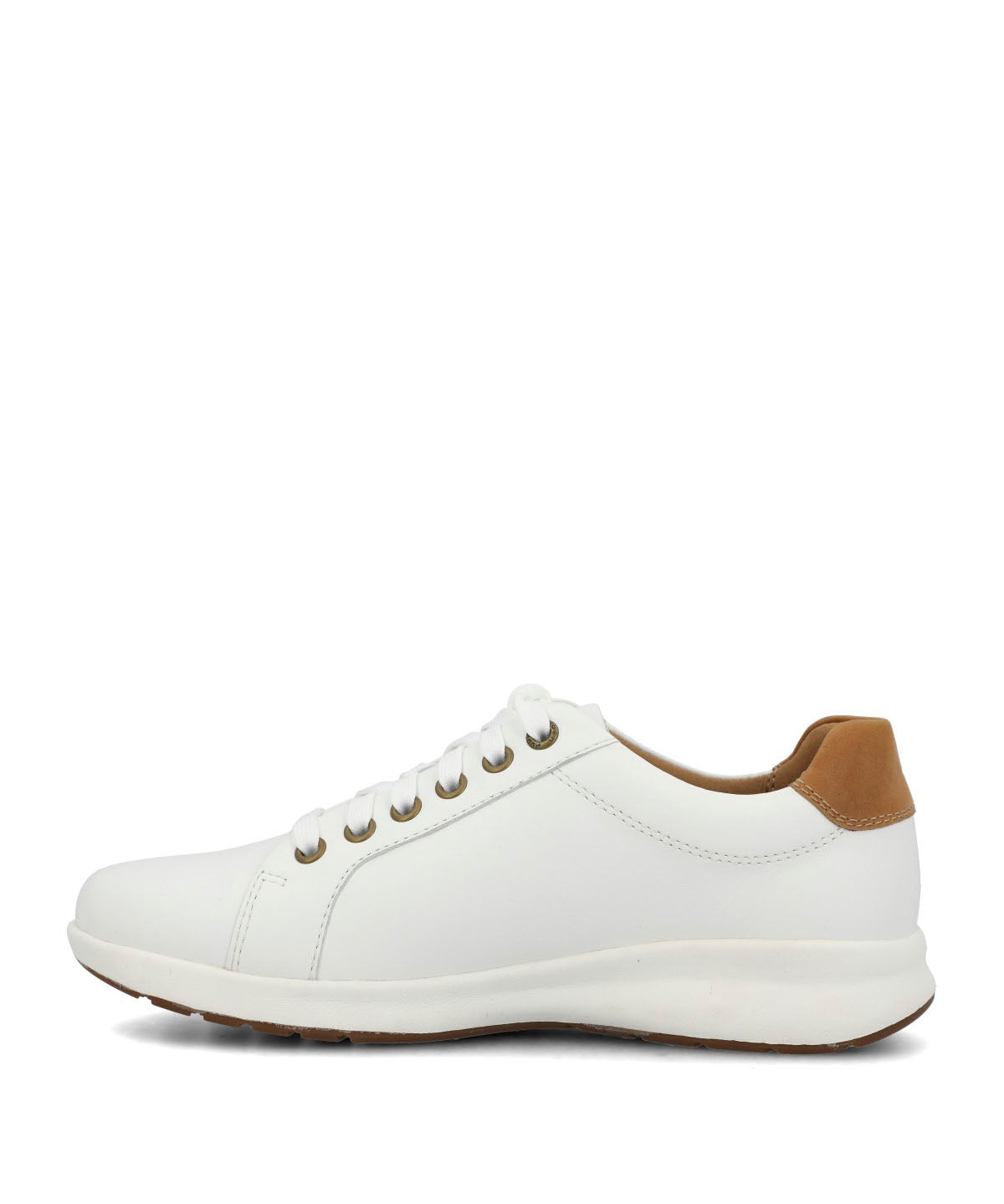 Zapatilla Cuero Mujer Spinal Laceup Blanca