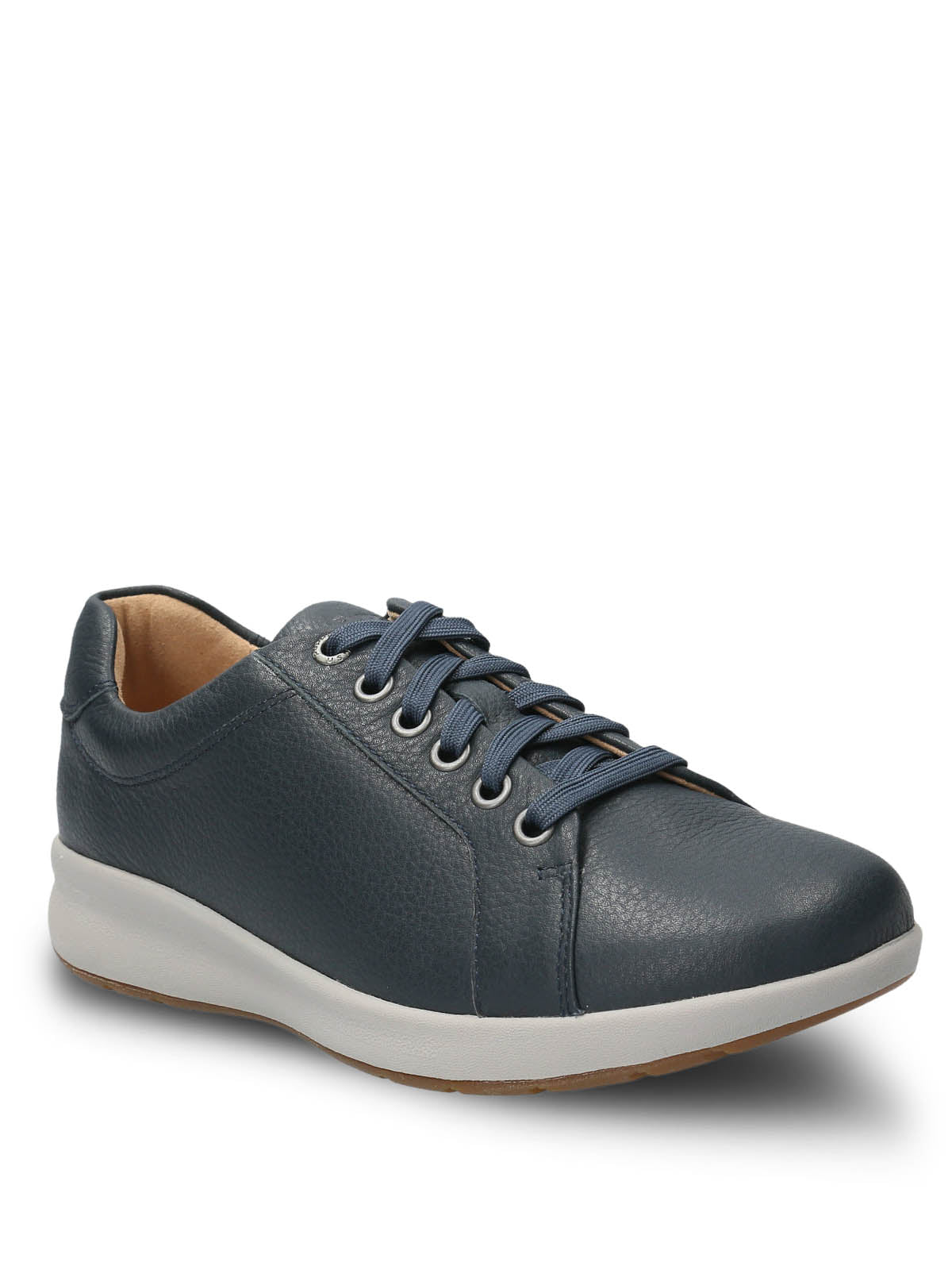 Zapatilla Cuero Mujer Spinal Laceup Azul
