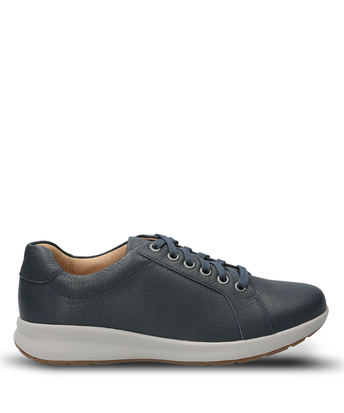 Zapatilla Cuero Mujer Spinal Laceup Azul