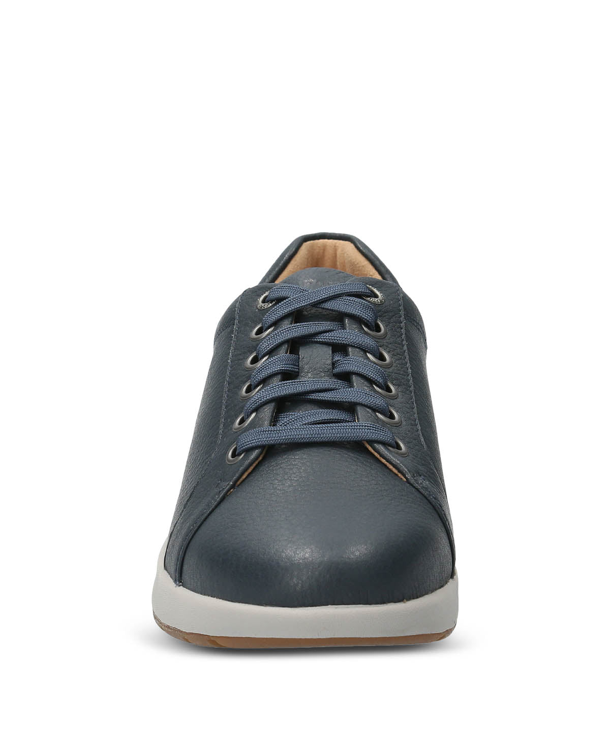 Zapatilla Cuero Mujer Spinal Laceup Azul
