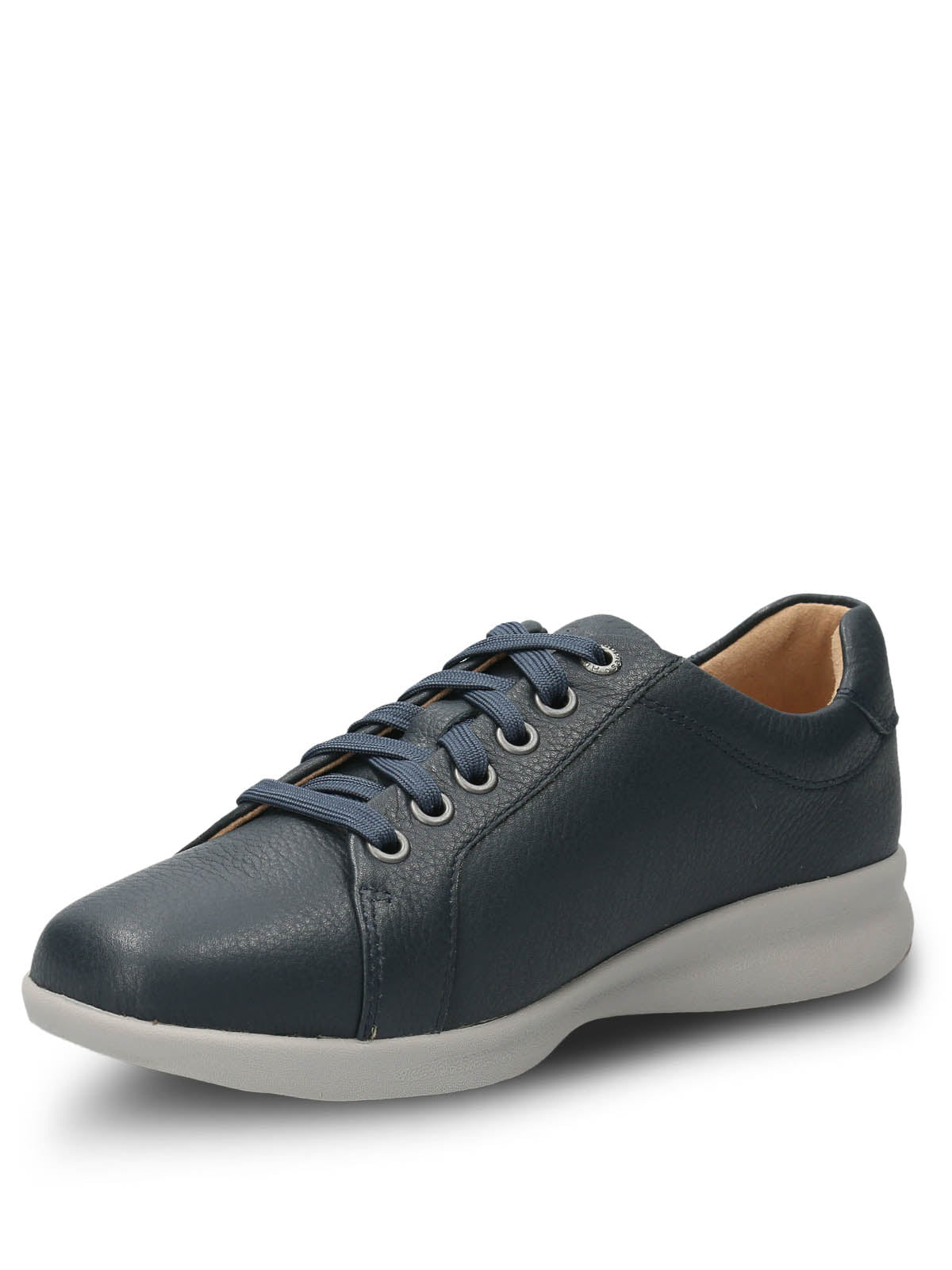 Zapatilla Cuero Mujer Spinal Laceup Azul