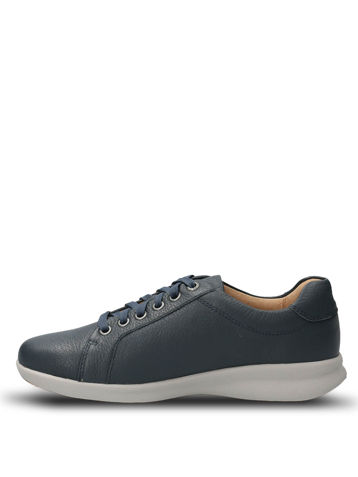 Zapatilla Cuero Mujer Spinal Laceup Azul