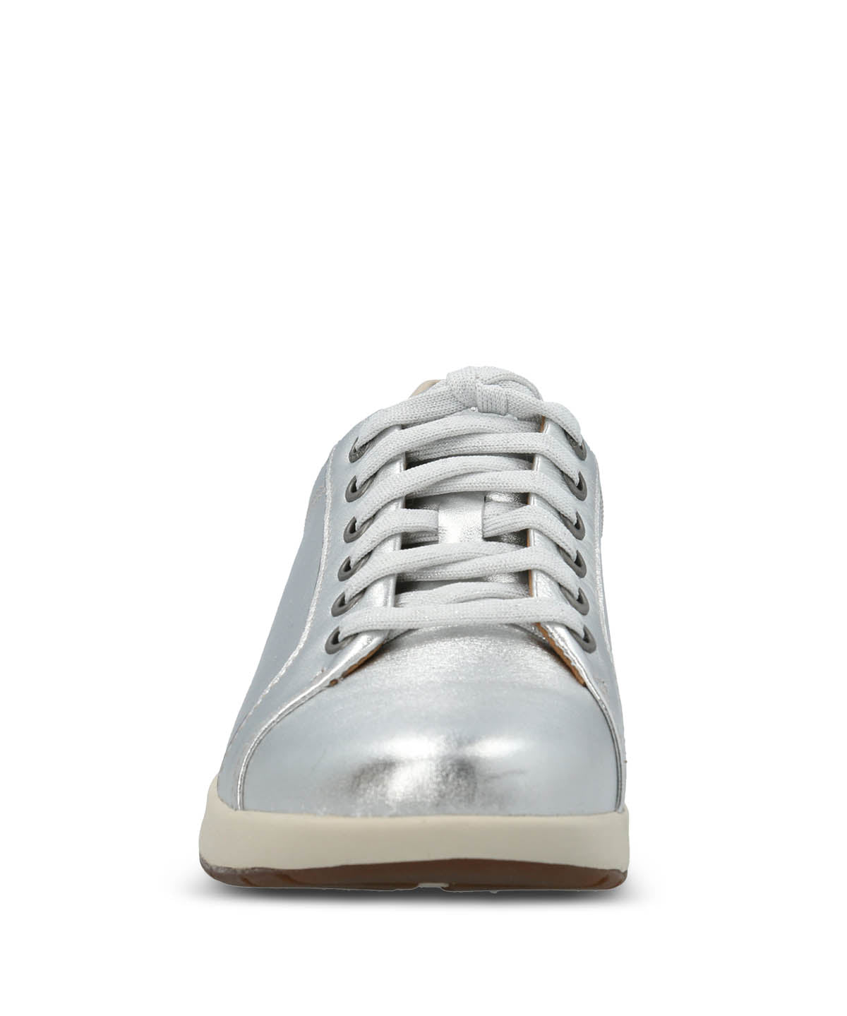 Zapatilla Cuero Mujer Spinal Laceup Metalizada Hush Puppies