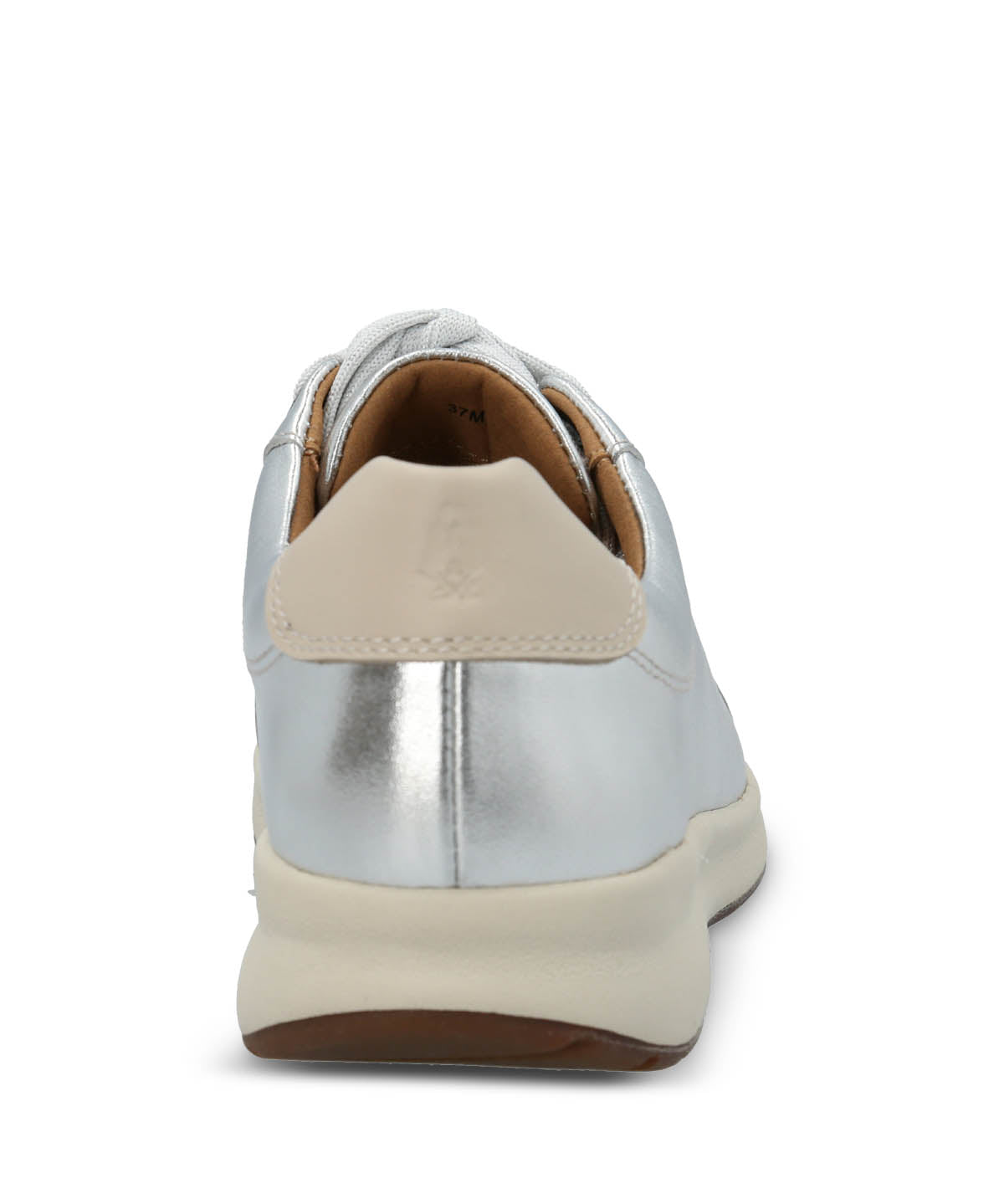 Zapatilla Cuero Mujer Spinal Laceup Metalizada Hush Puppies