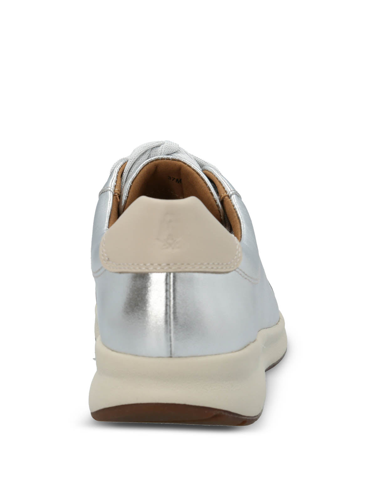 Zapatilla Cuero Mujer Spinal Laceup Metalizada Hush Puppies