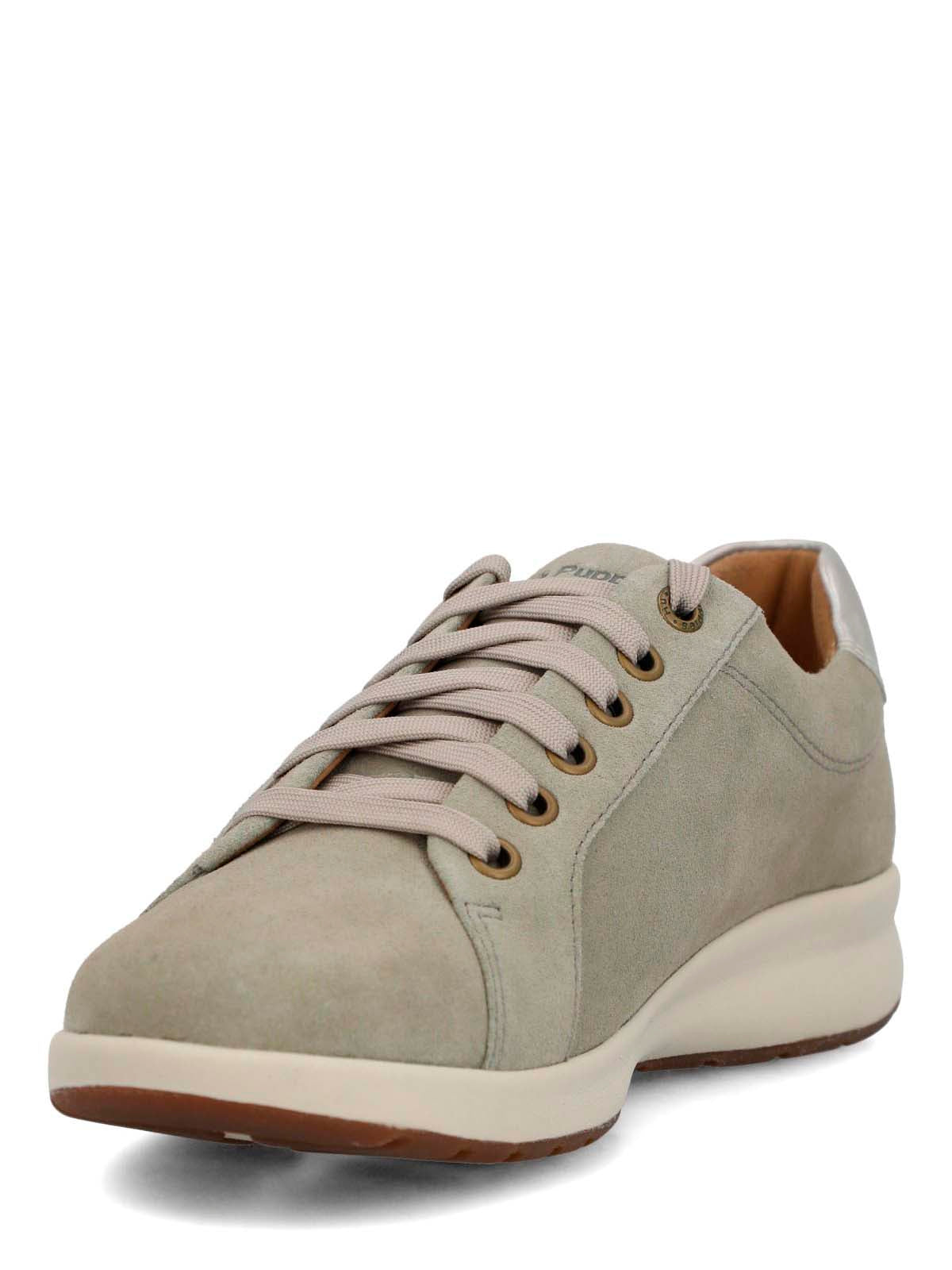 Zapatilla Cuero Mujer Spinal Laceup Gris