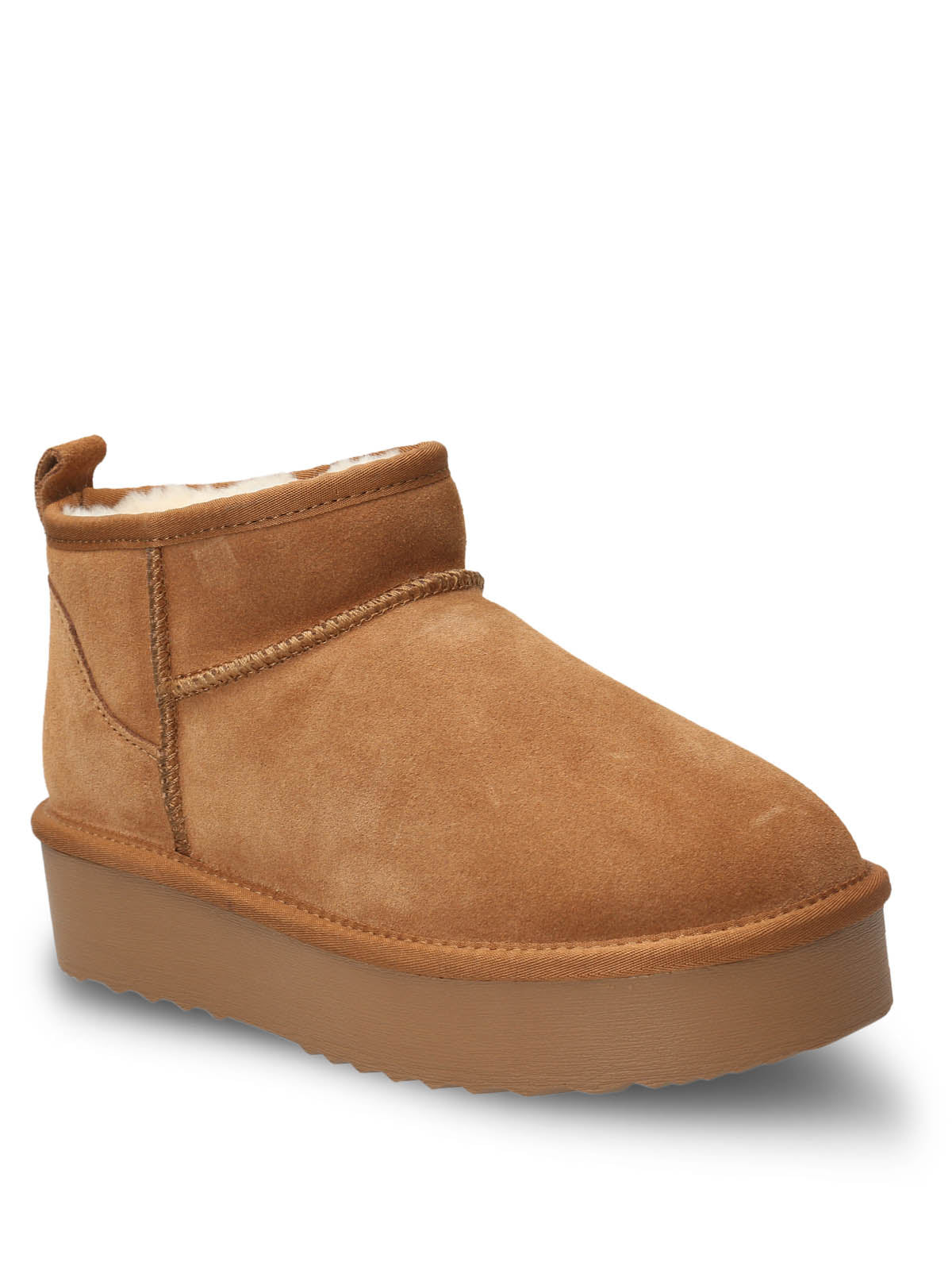 Botin Cuero Mujer Ash Café-Hush Puppies Chile