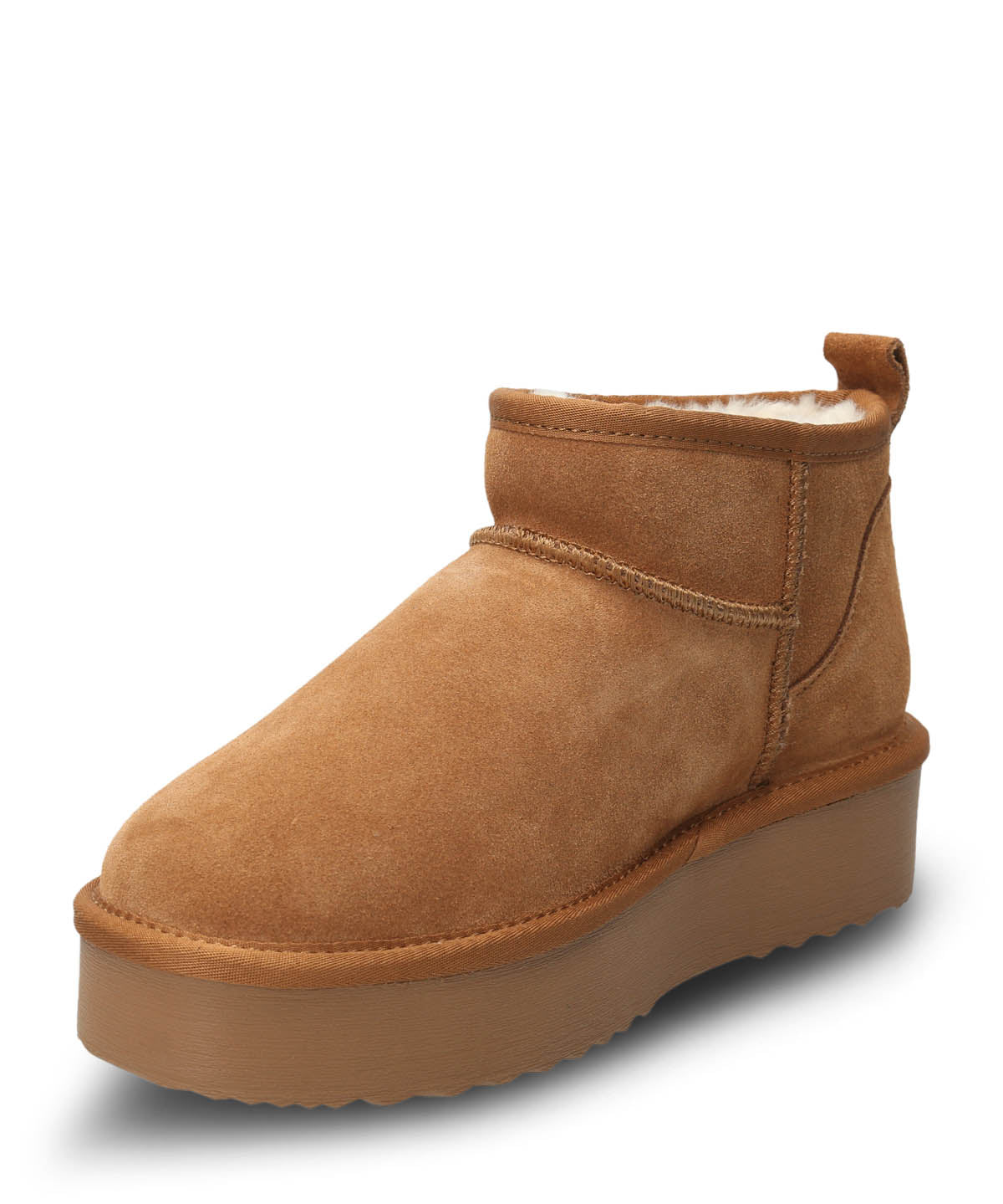 Botin Cuero Mujer Ash Café-Hush Puppies Chile