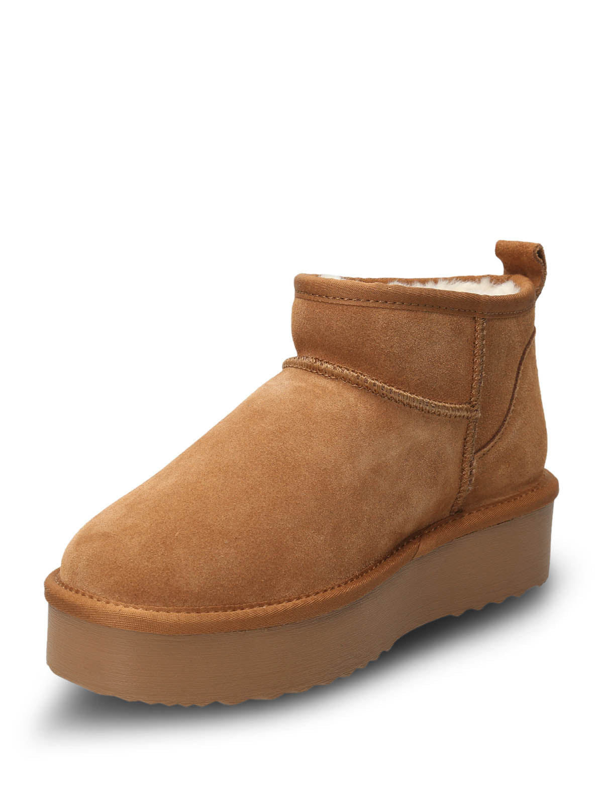 Botin Cuero Mujer Ash Café-Hush Puppies Chile