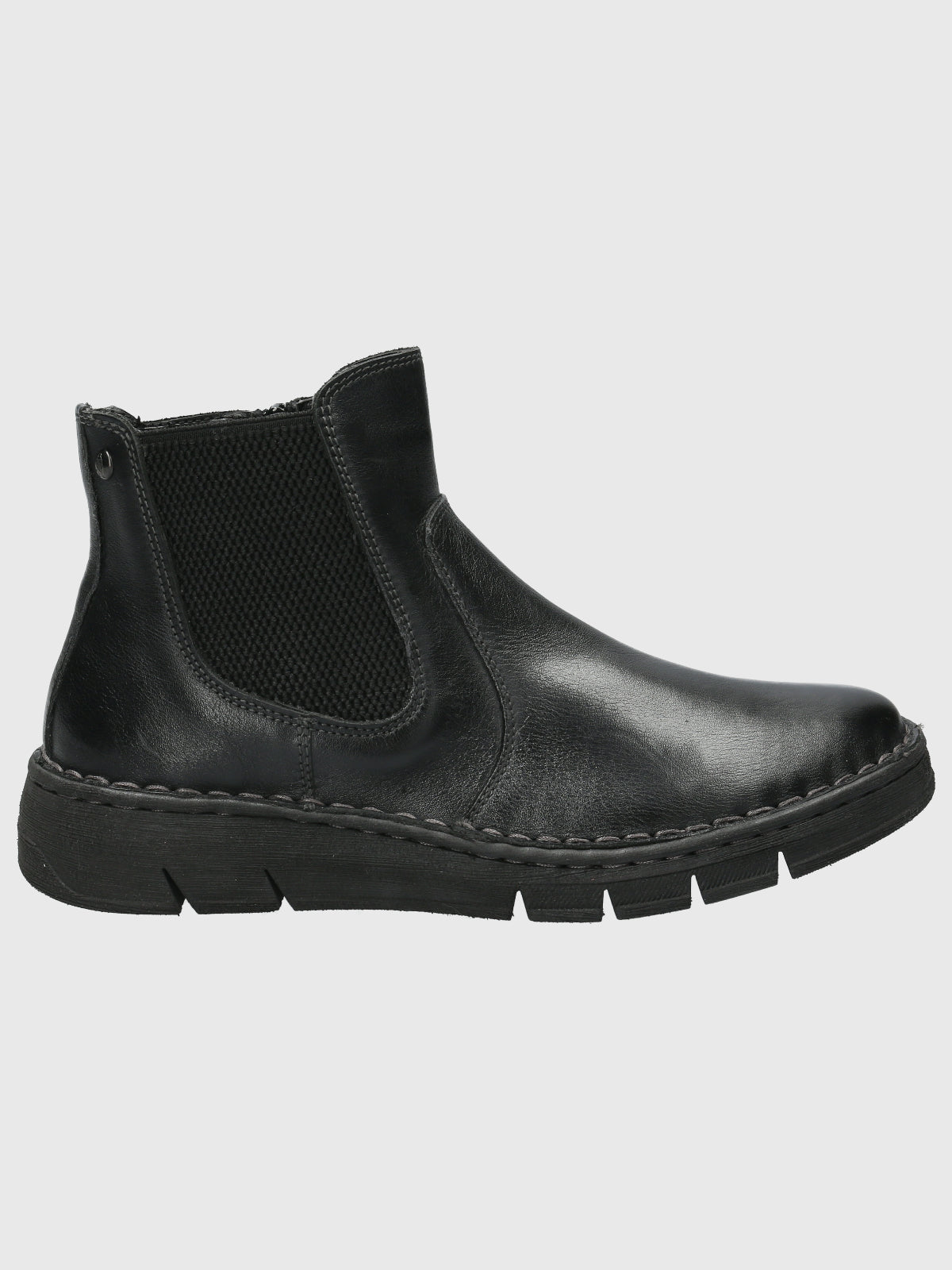 Botin Cuero Mujer Craven Negro-Hush Puppies Chile