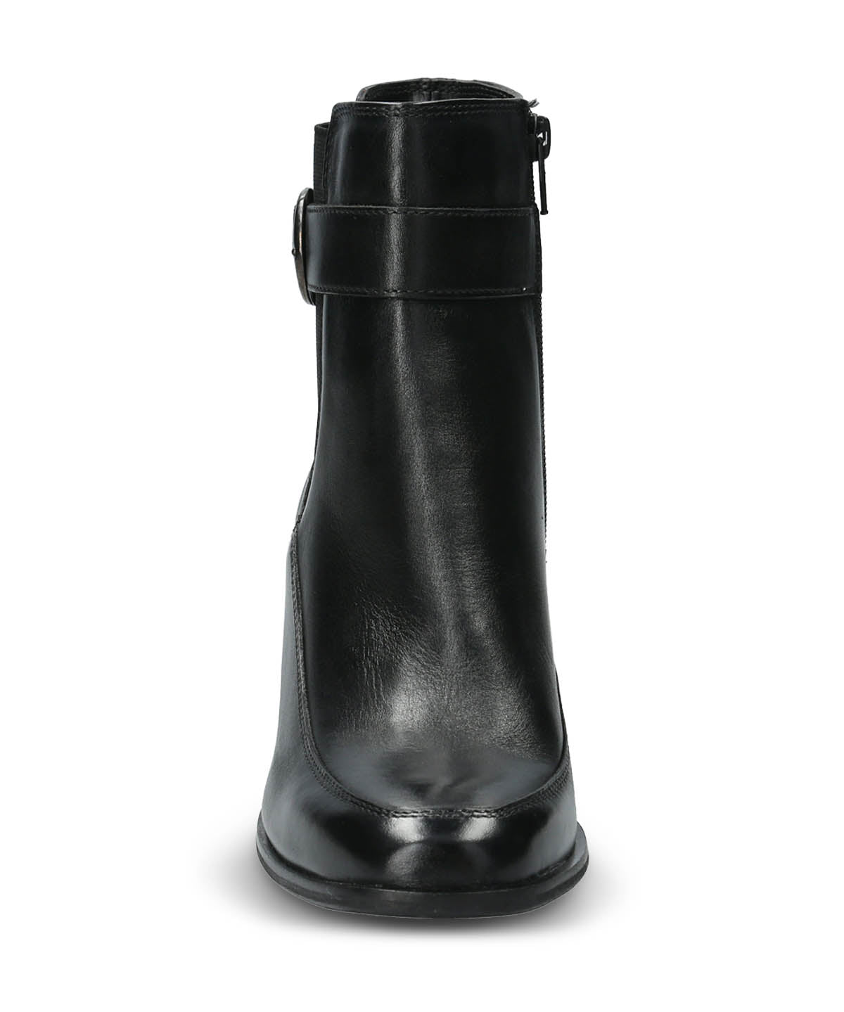 Botin Cuero Mujer Denhall Negro