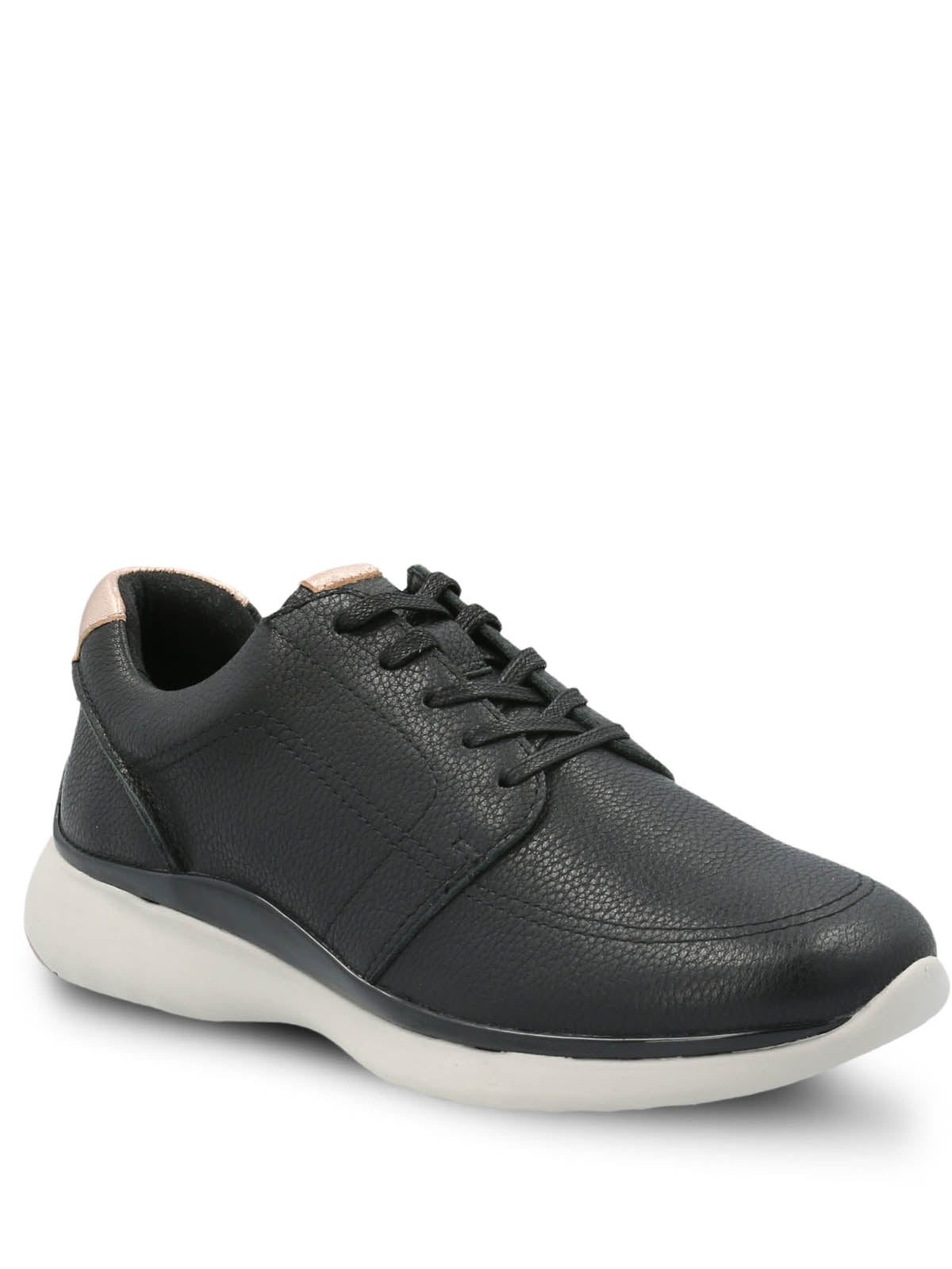 Zapatilla Cuero Mujer Goss Negro | Hush Puppies