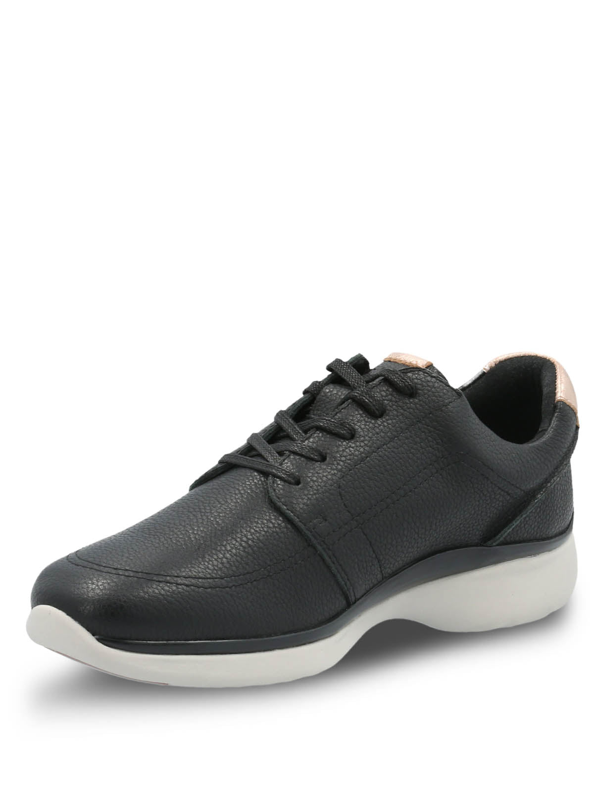 Zapatilla Cuero Mujer Goss Negro | Hush Puppies