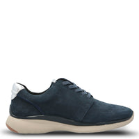 Zapatilla Cuero Mujer Goss Azul Hush Puppies