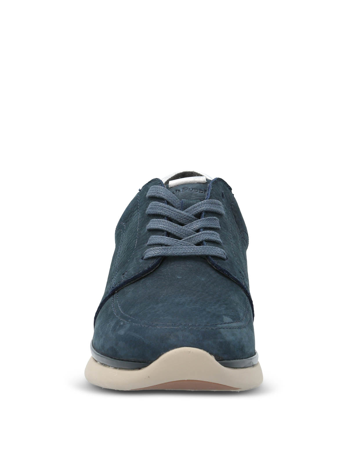 Zapatilla Cuero Mujer Goss Azul Hush Puppies