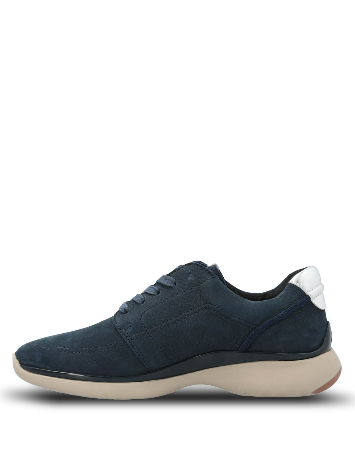 Zapatilla Cuero Mujer Goss Azul Hush Puppies