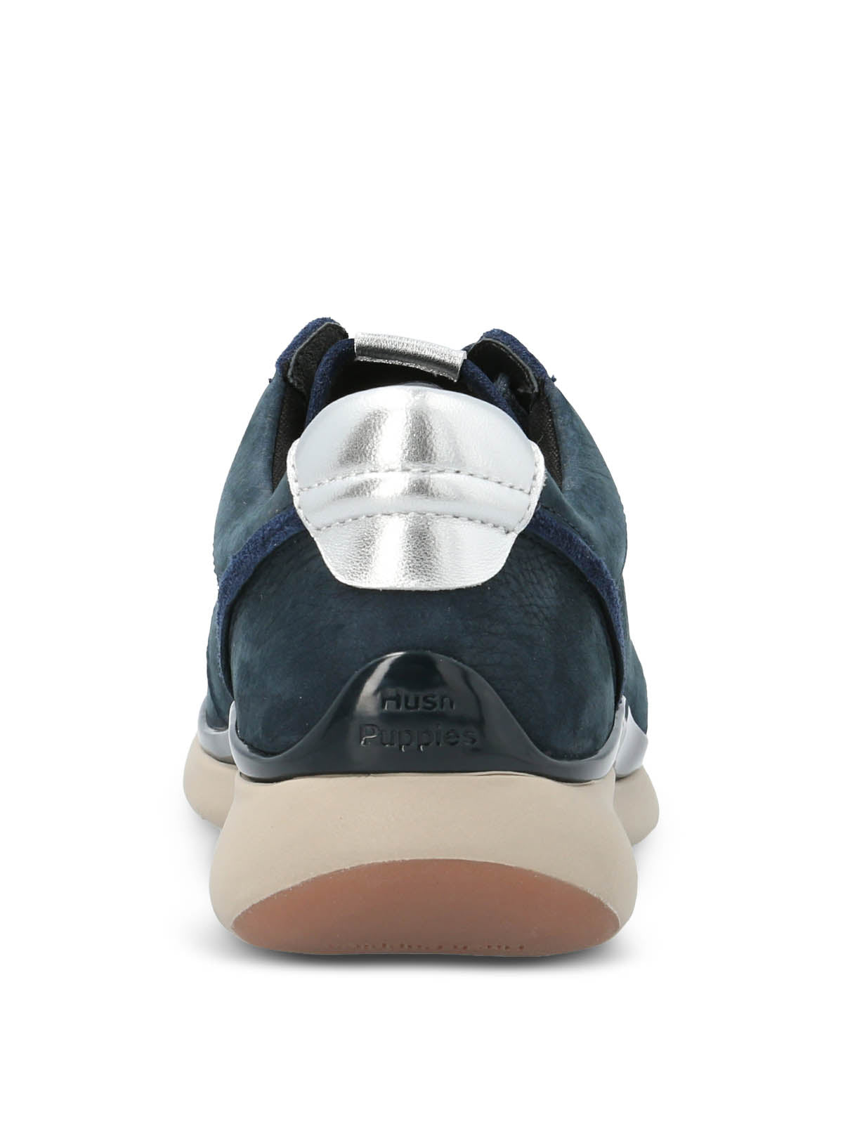 Zapatilla Cuero Mujer Goss Azul Hush Puppies