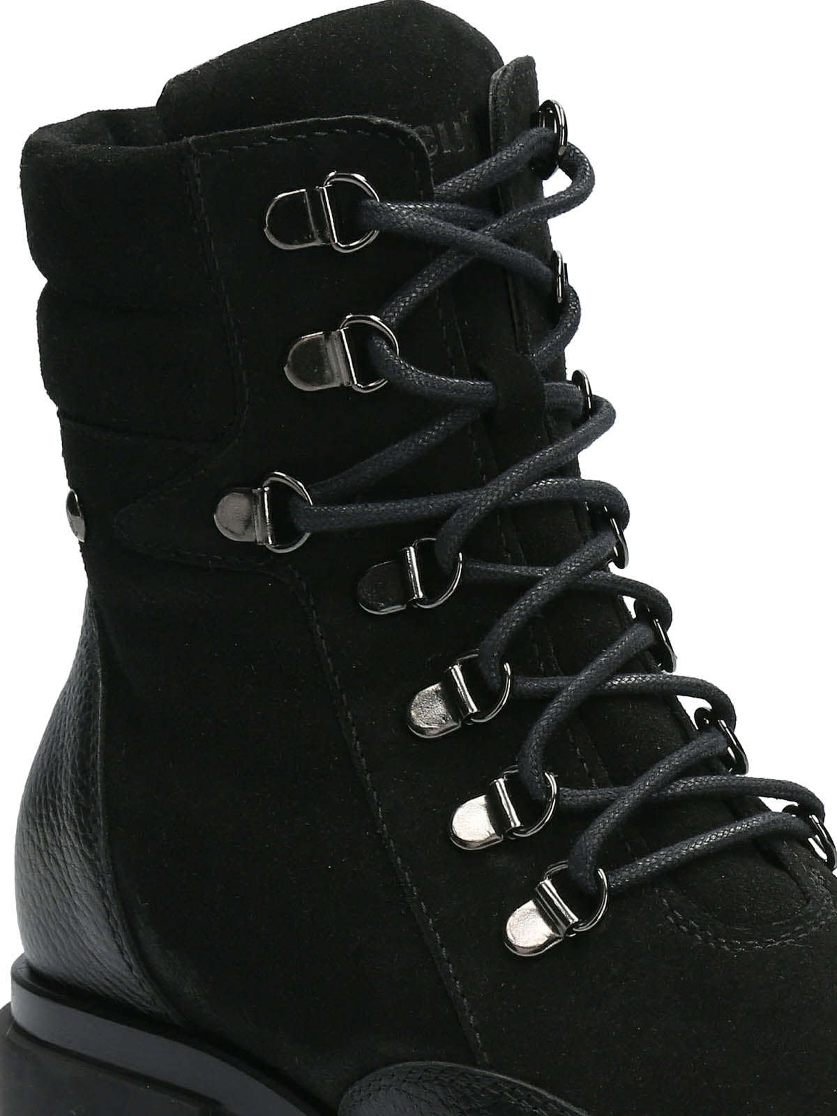 Botin Cuero Mujer Holborn Negro