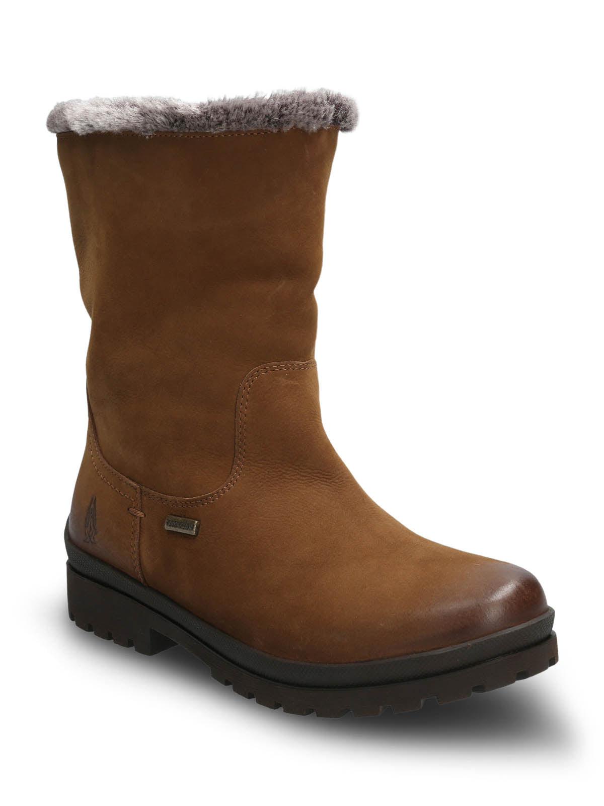 Bota Cuero Mujer Russell Café
