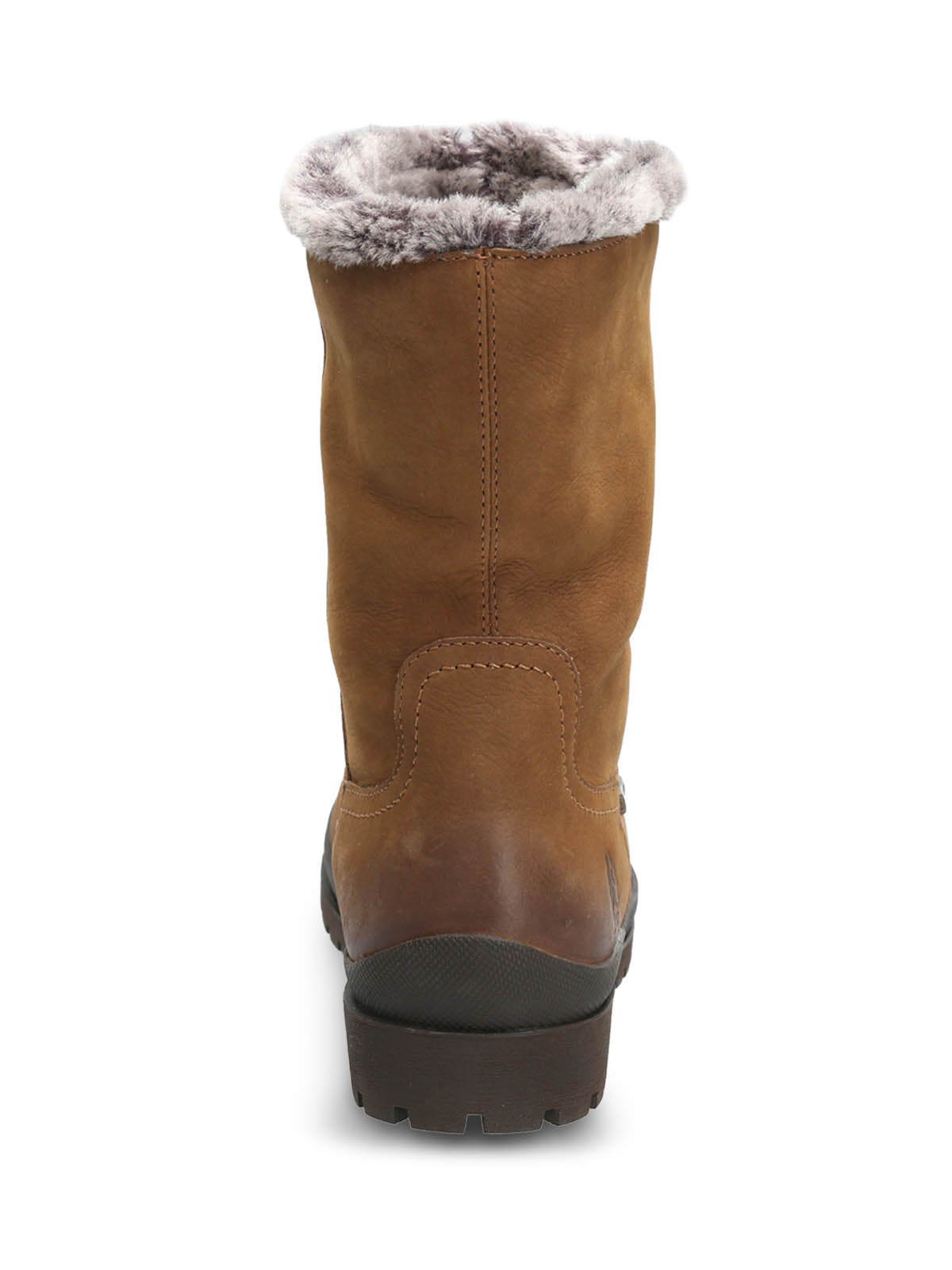 Bota Cuero Mujer Russell Café