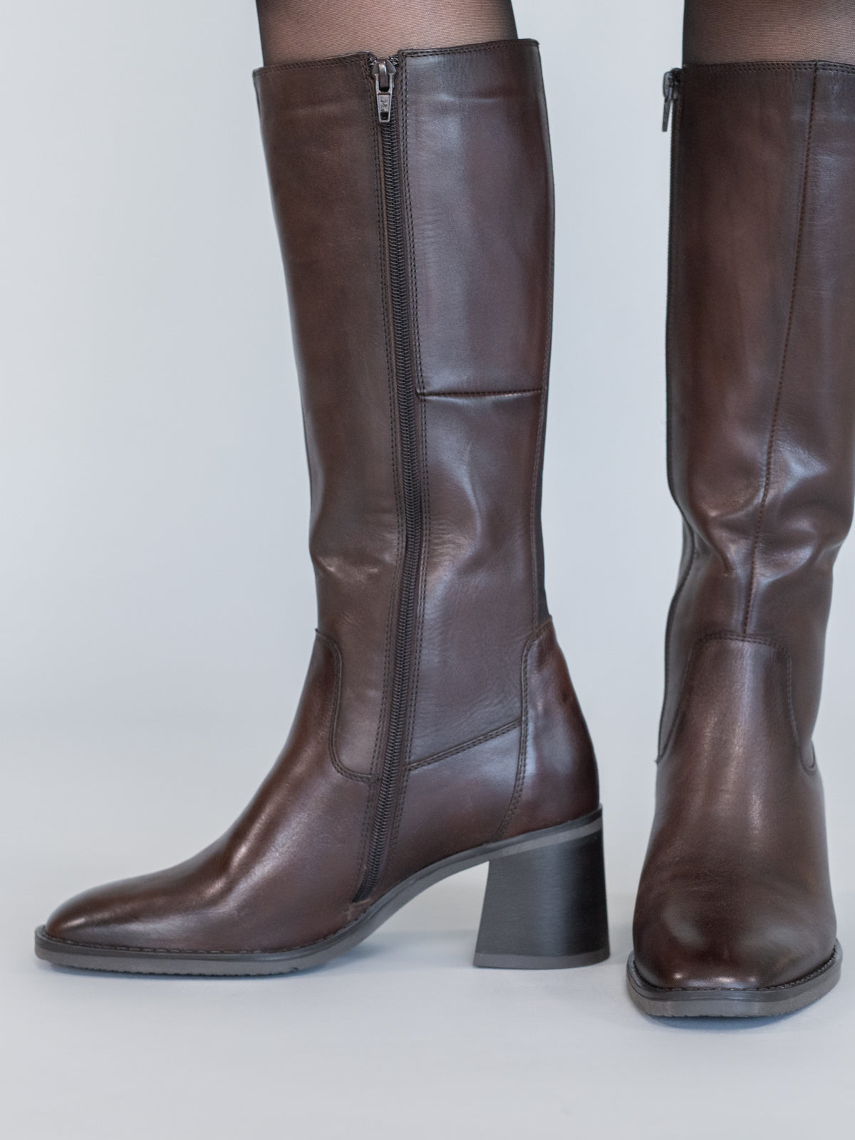 Bota Cuero Mujer Ruphel Café