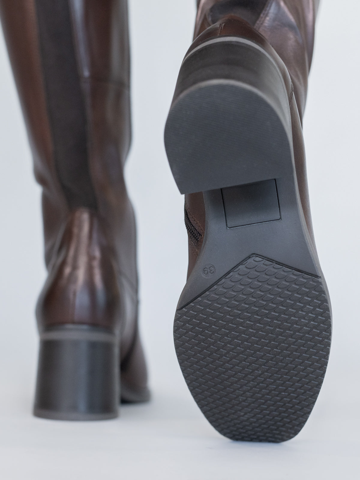 Bota Cuero Mujer Ruphel Café