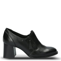 Zapato Cuero Mujer Pomell Negro