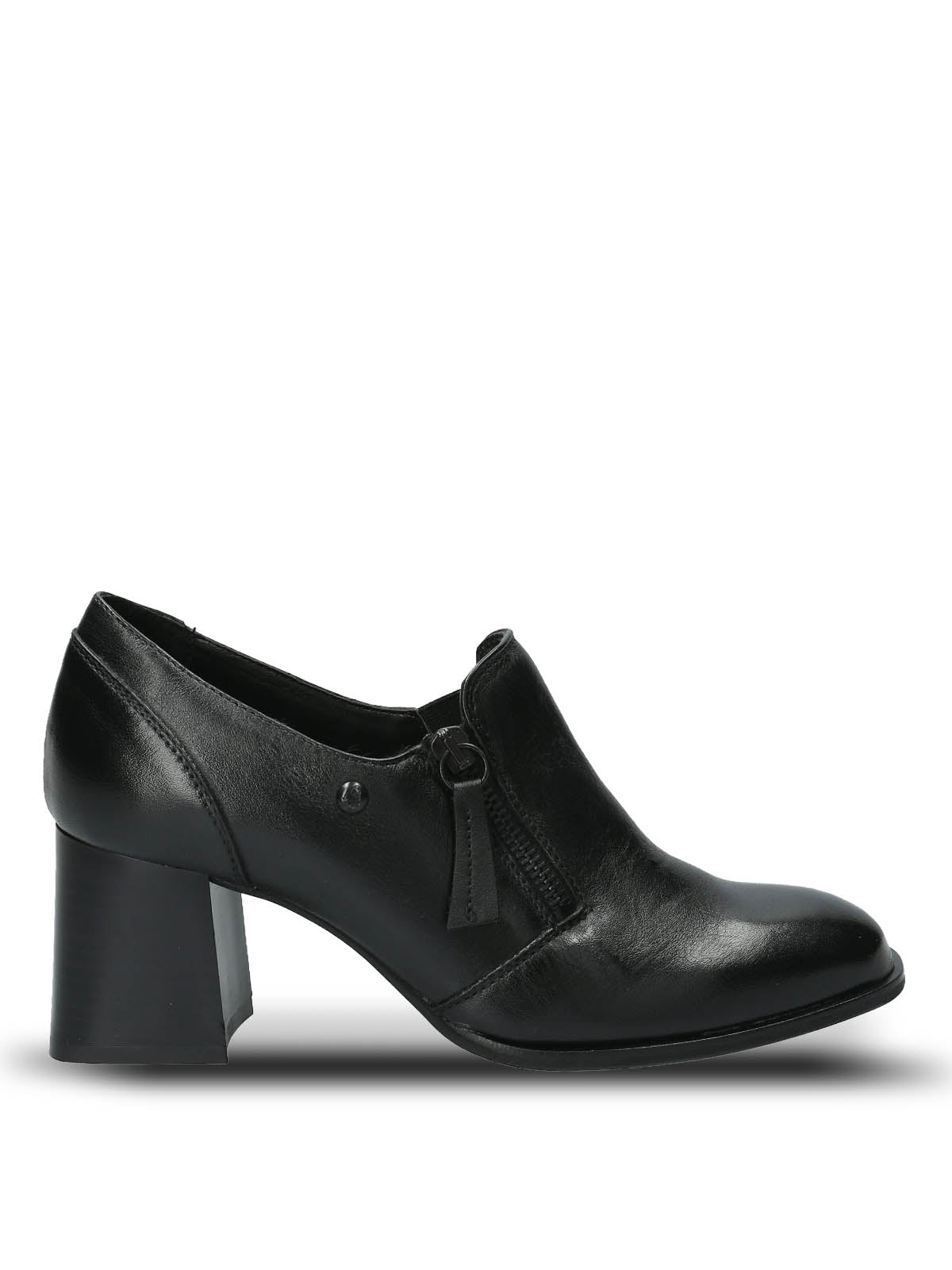 Zapato Cuero Mujer Pomell Negro