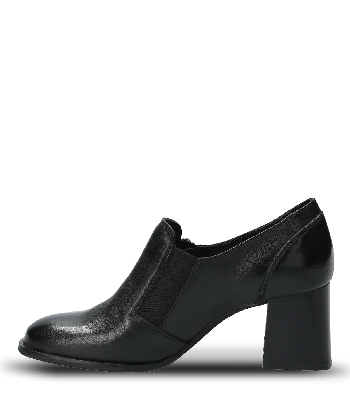 Zapato Cuero Mujer Pomell Negro