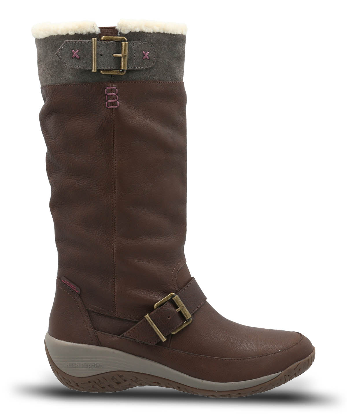 Bota Cuero Mujer Moma Café