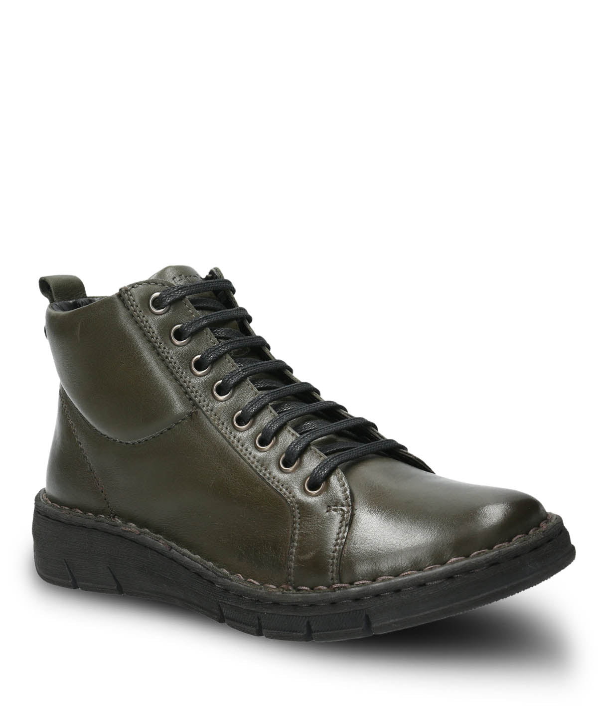 Botin Cuero Mujer Winnet Verde