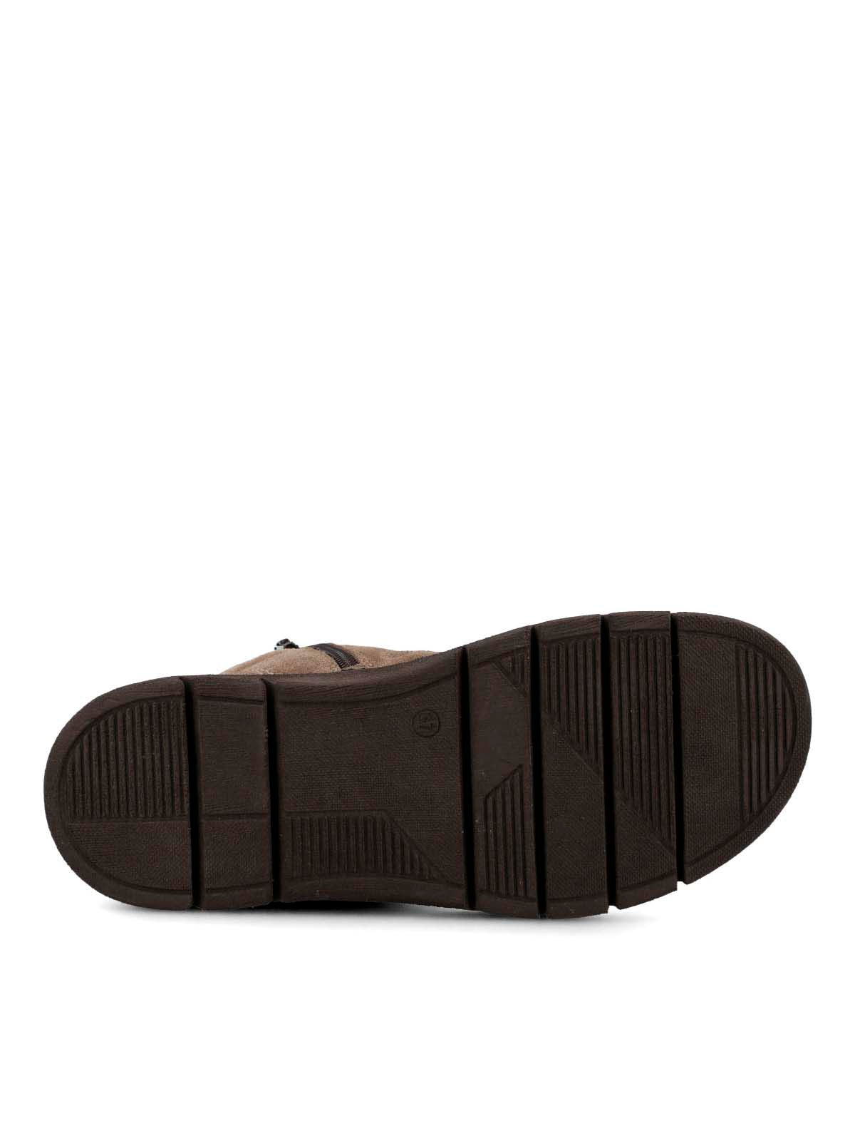 Botin Cuero Mujer Winnet Café