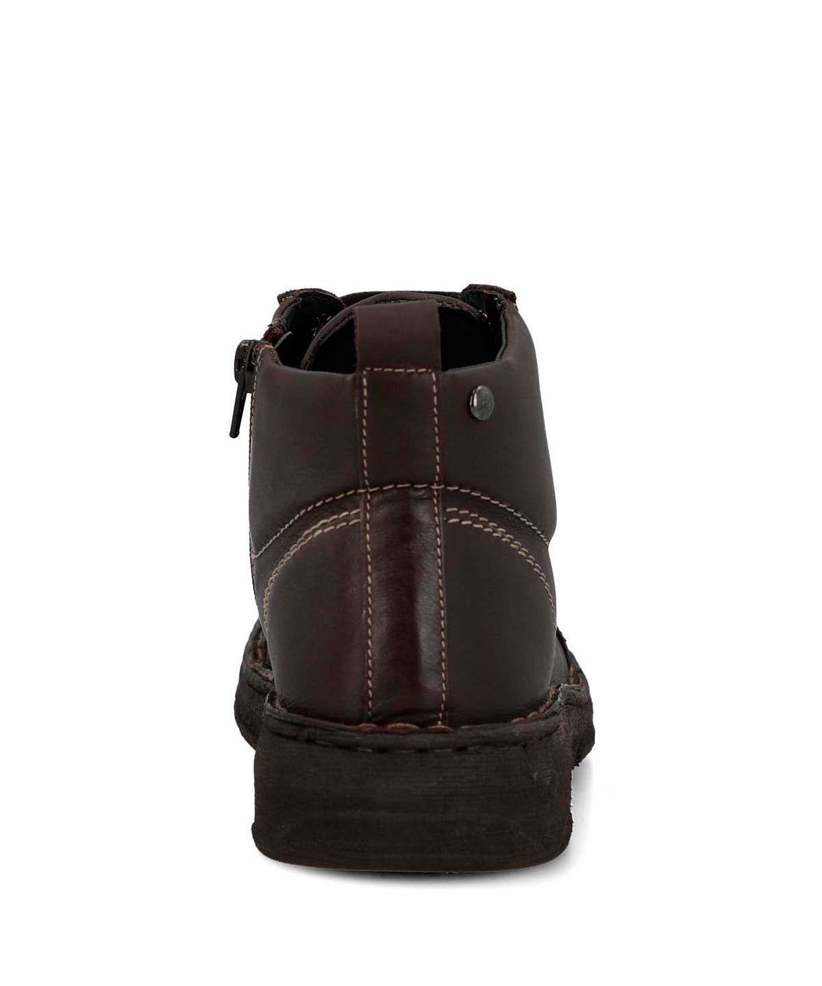 Botin Cuero Mujer Winnet Café Oscuro