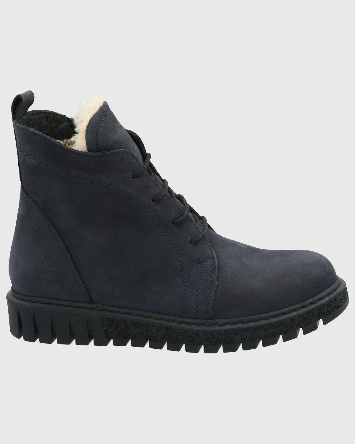 Botin Cuero Mujer Clere Azul-Hush Puppies Chile