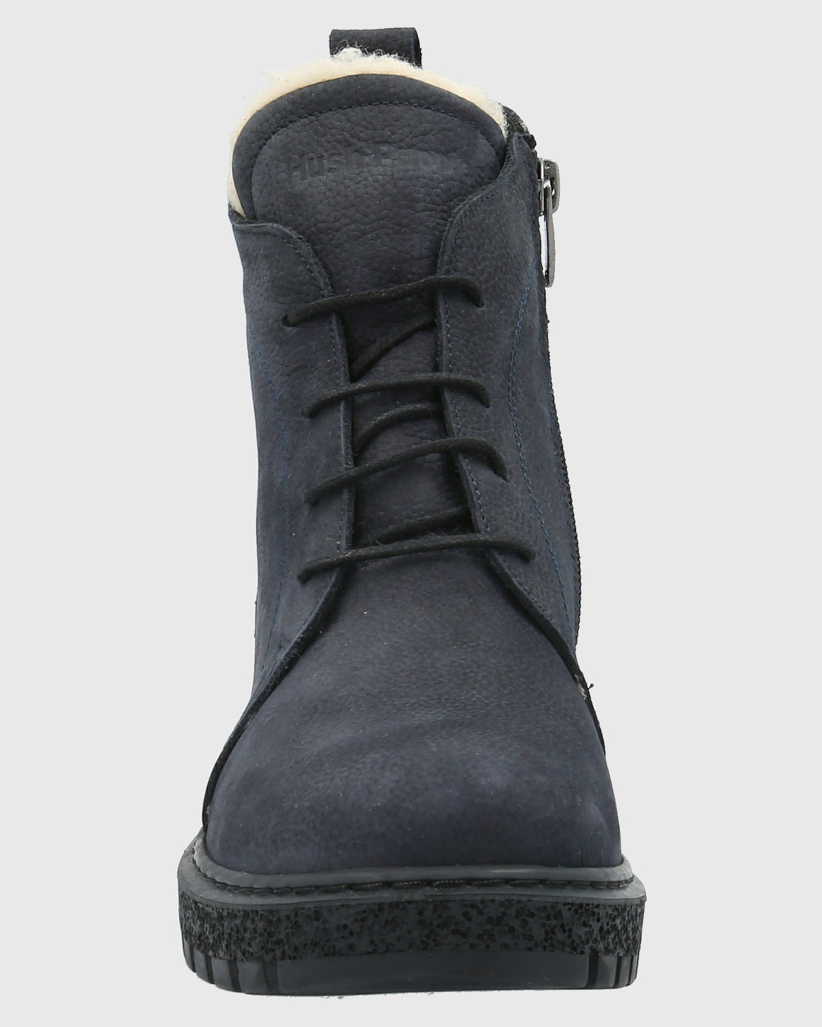Botin Cuero Mujer Clere Azul-Hush Puppies Chile