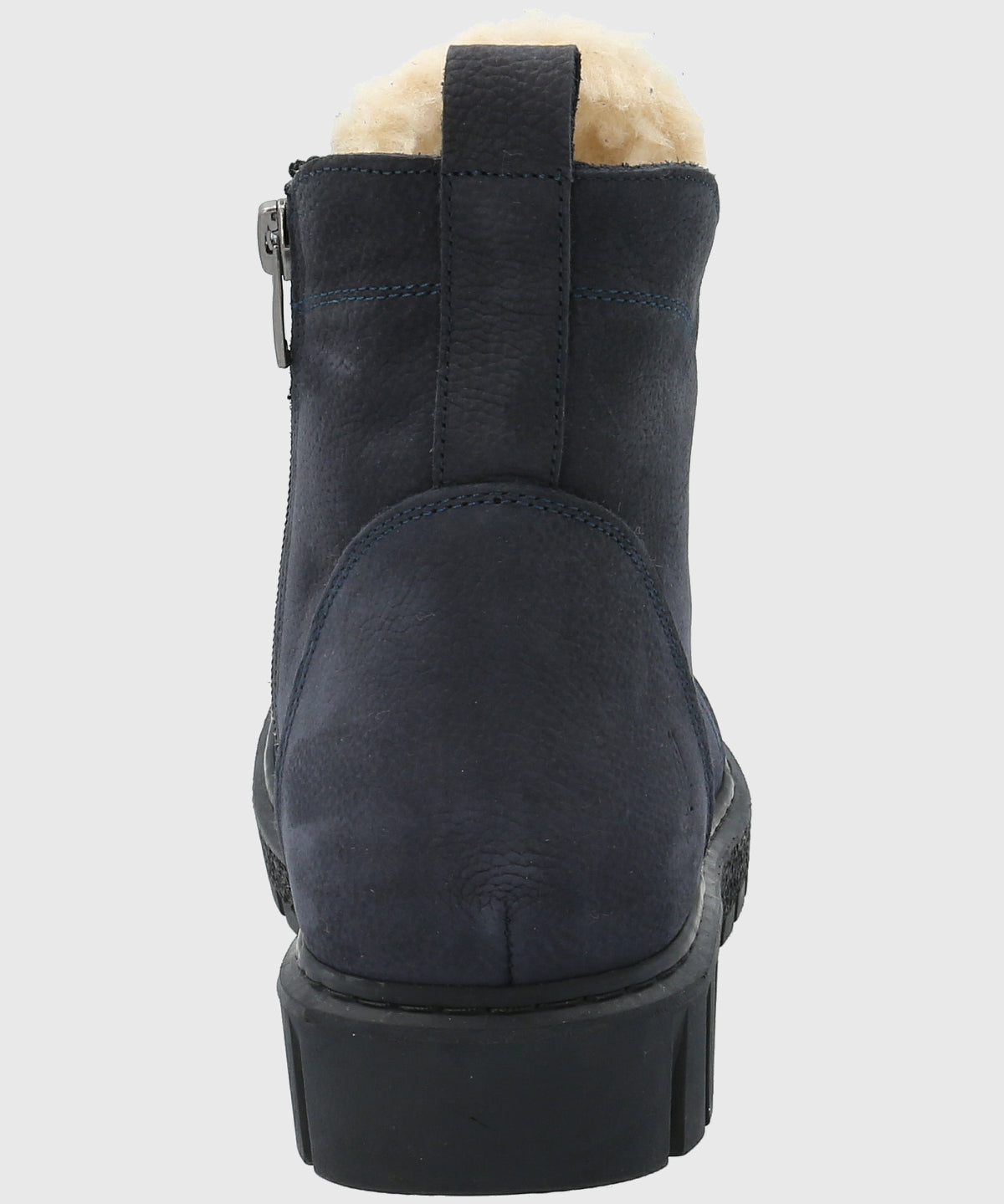 Botin Cuero Mujer Clere Azul-Hush Puppies Chile