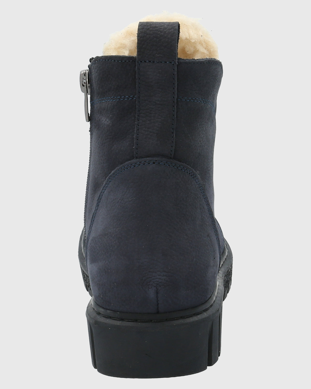 Botin Cuero Mujer Clere Azul-Hush Puppies Chile