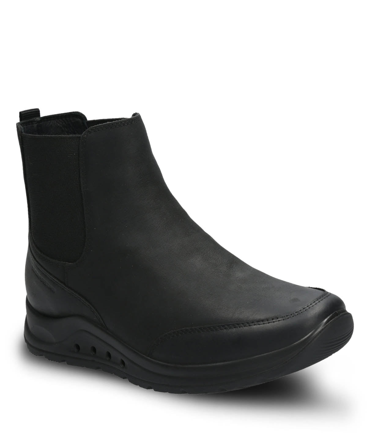 Botin Cuero Mujer Coley Negro