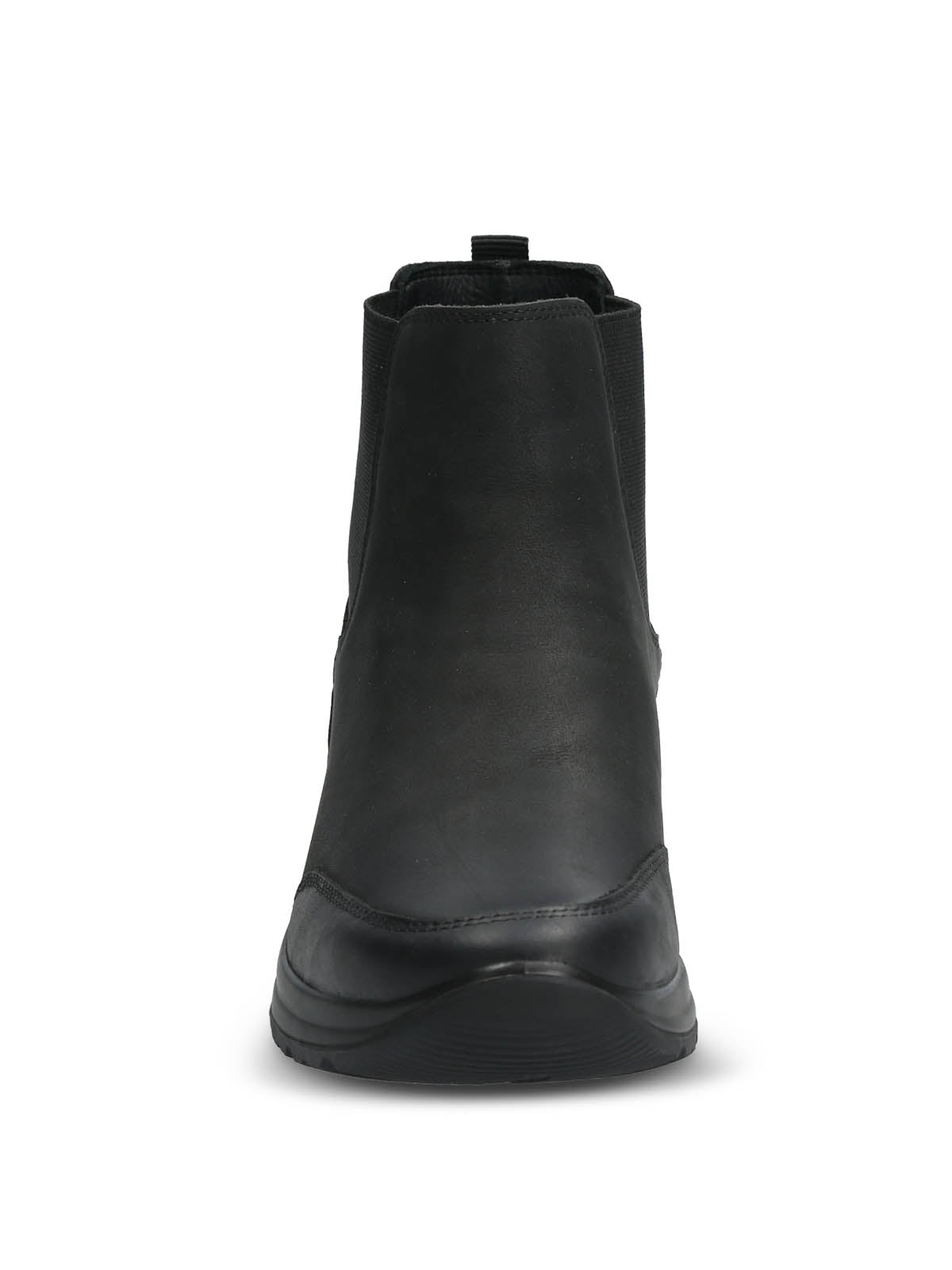 Botin Cuero Mujer Coley Negro