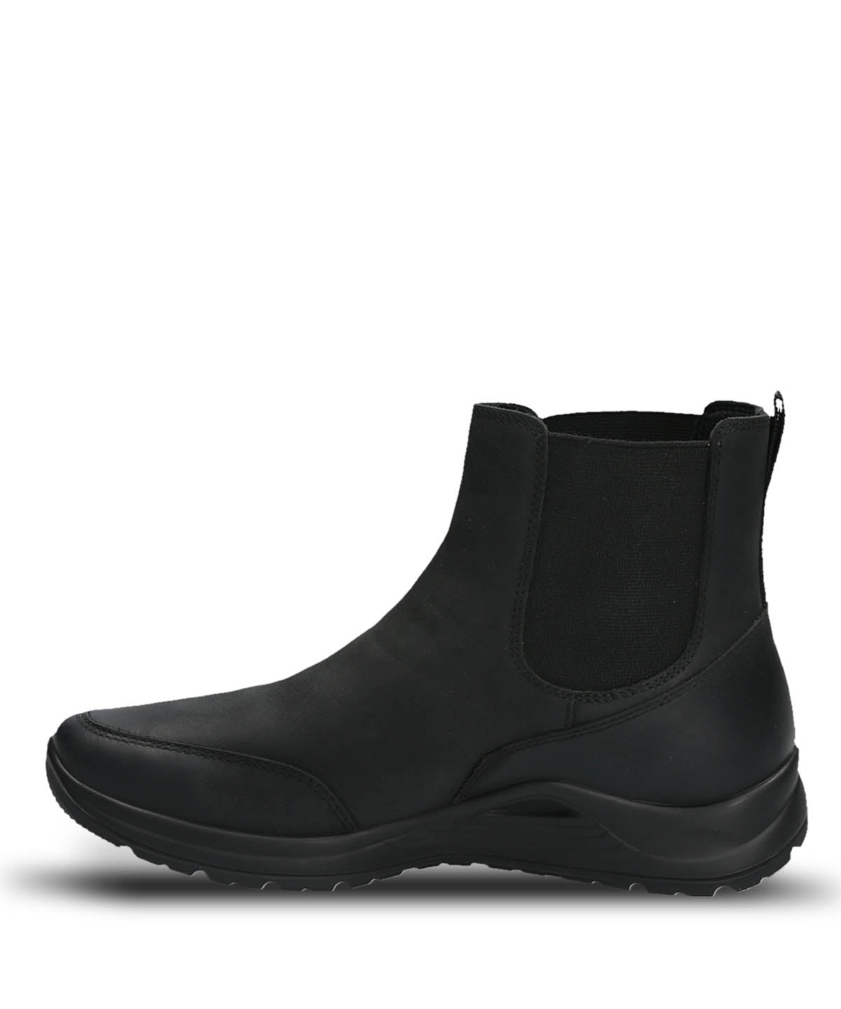 Botin Cuero Mujer Coley Negro