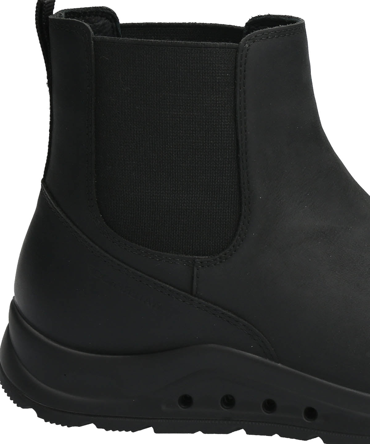 Botin Cuero Mujer Coley Negro