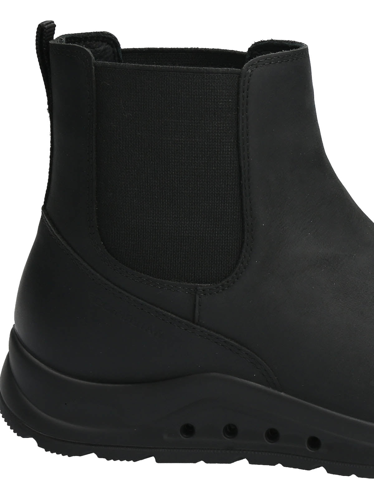 Botin Cuero Mujer Coley Negro